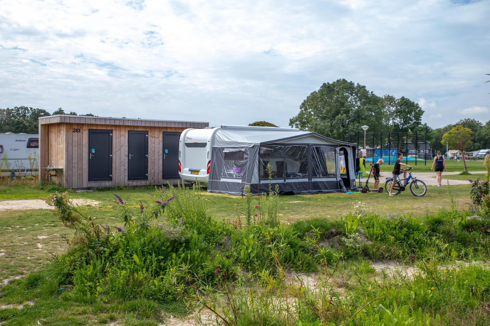Luxe Comfortplaats XL (150 m2)
