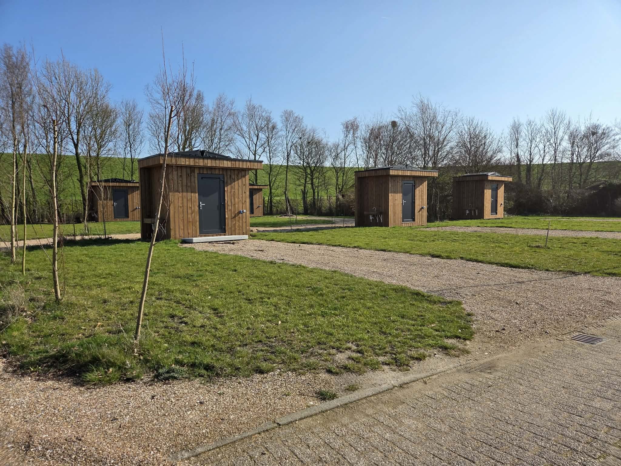 Luxe Comfortplaats XL verhard (130 m2)
