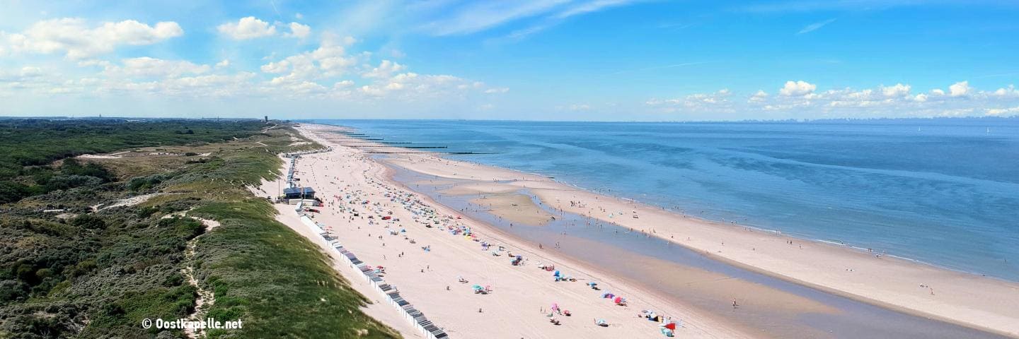Oostkapelle strand sfeerbeeld
