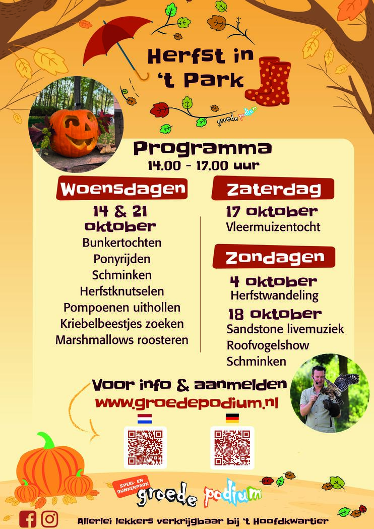 Een herfstvakantie boordevol activiteiten